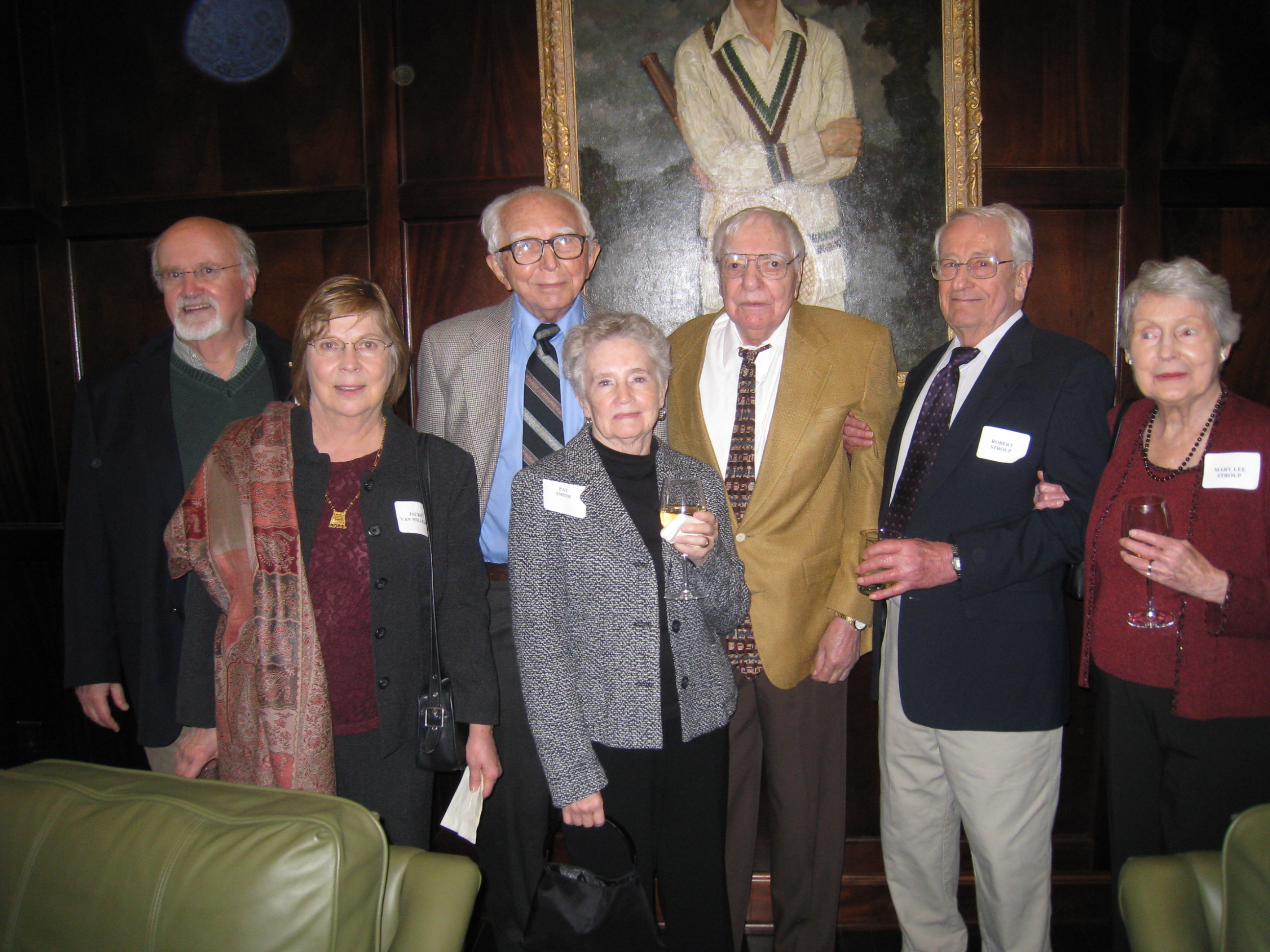 John and Jackie Van Willigan, Eldon and Pat Smith, Gifford Blyton, Bob and Mary Lee Stroup