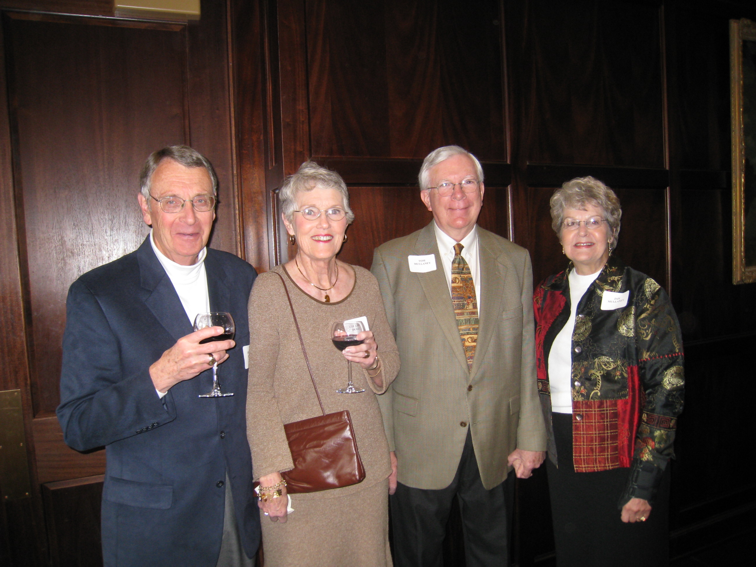 Ron and Colleen Duell, Tom and Jan Mullaney